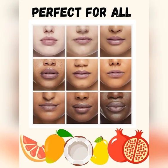 New Burt's Bees 100% Natural Moisturizing Lip Balm Superfruit, 4 Tubes In Box - Picture 4 of 10